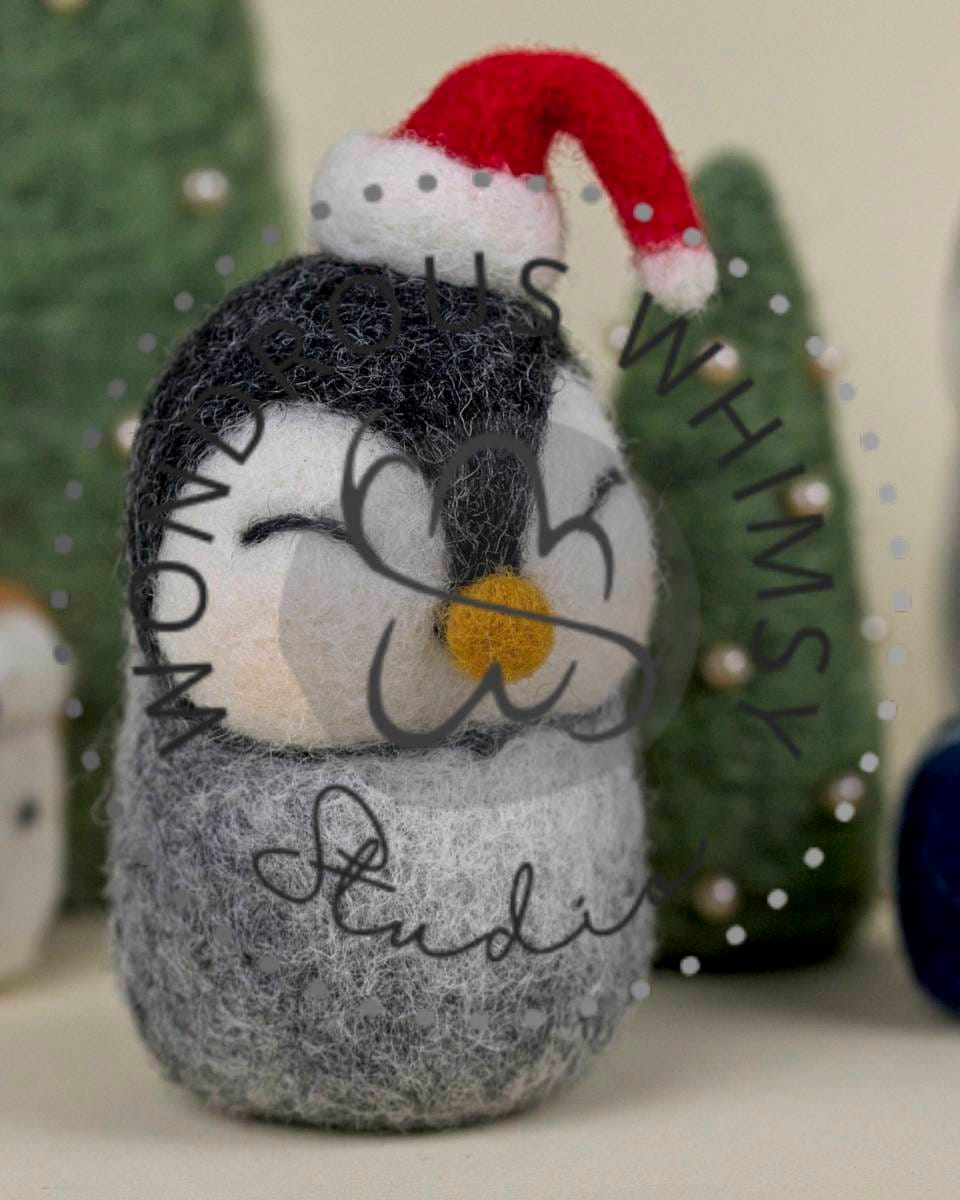 Christmas penguins digital download - style 1 - Image 3