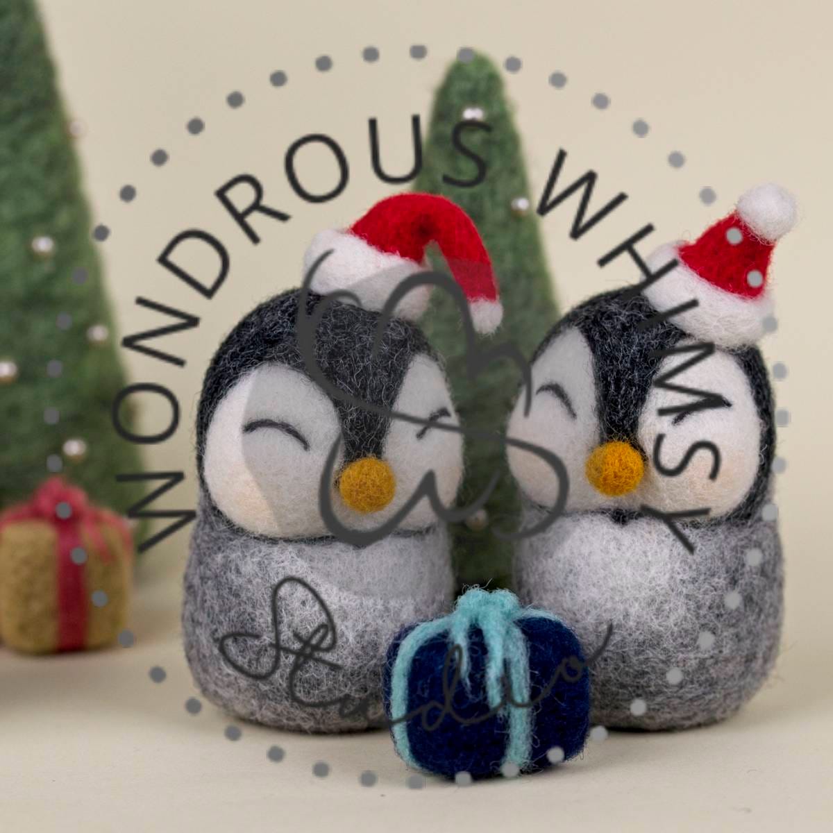 Christmas penguins digital download - style 2 - Image 6
