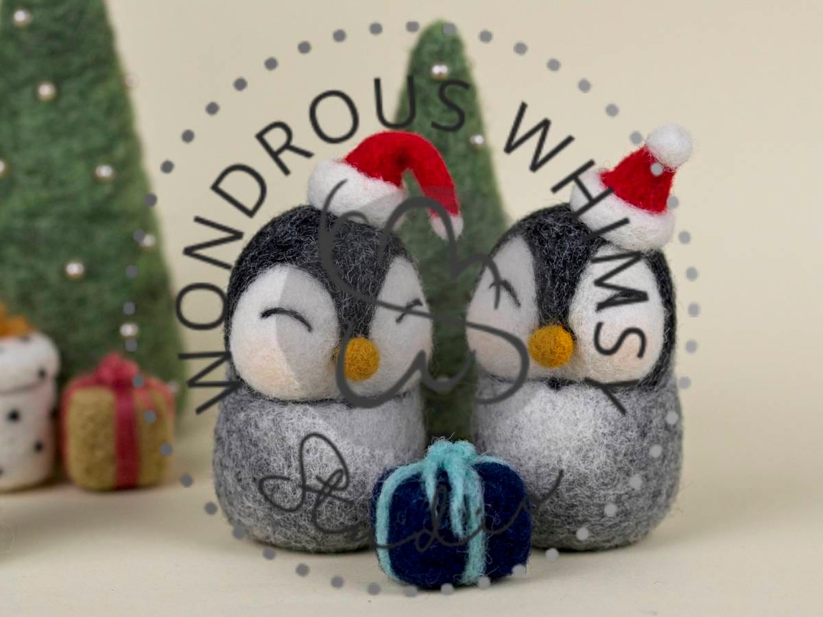 Christmas penguins digital download - style 2 - Image 5